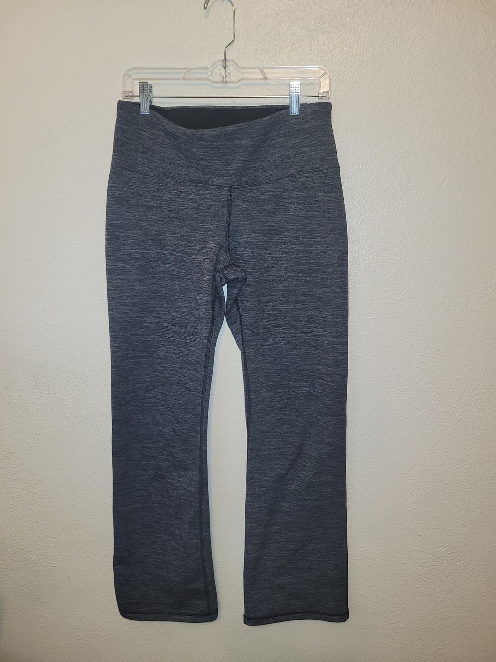 Athleta Altitude Pant Polartec Power Stretch Fleece Lined Gray M Petite
